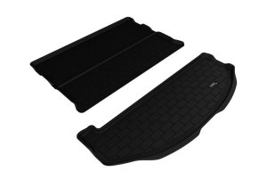 Hyundai Santa Fe Cargo Liner - Behind 2nd Row - 3D MAXpider - Kagu - Black - `13-`18 Hyundai Santa Fe Cargo Liner - Behind 2nd Row - 3D MAXpider - Kagu - Black - `13-`18